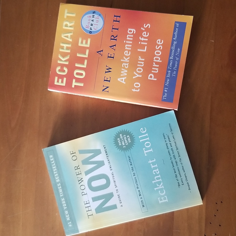 Eckhard Tolle Duo - Power of Now & A New Earth books